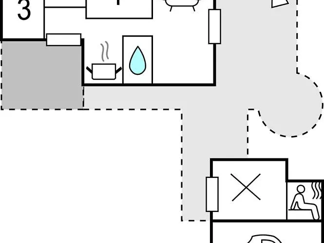 3 Bedroom In Hurup Thy Сasa de vacaciones